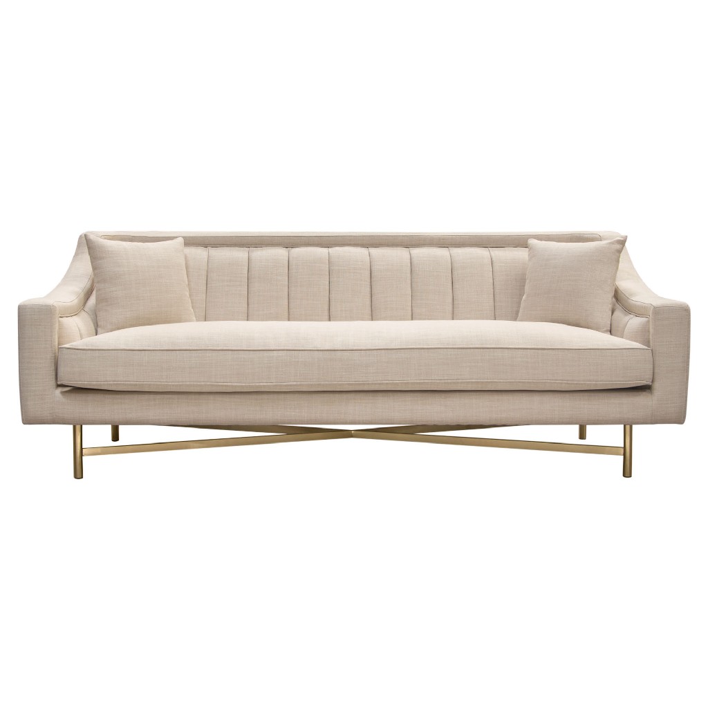 Sofa Linen Accent Pillows Metal