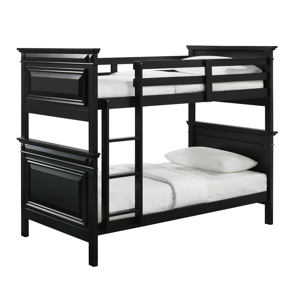 Twin Bunk Bed Black Picket House