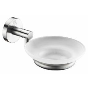 Caster Series Soap Dish in Brushed Nickel - ANZZI AC-AZ000BN