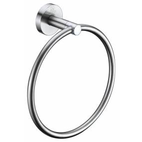 Caster Series Towel Ring in Brushed Nickel - ANZZI AC-AZ005BN