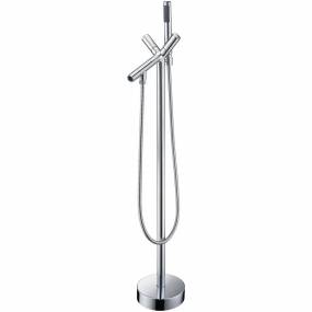 Havasu 2-Handle Claw Foot Tub Faucet with Hand Shower in Polished Chrome - ANZZI FS-AZ0042CH