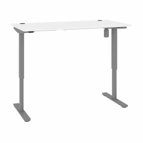 Upstand 30” x 60” Standing Desk in White - Bestar 175869-000017
