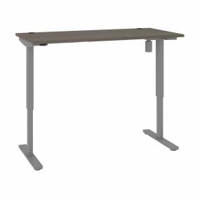 Upstand 30” x 60” Standing Desk in Bark Grey - Bestar 175869-000047