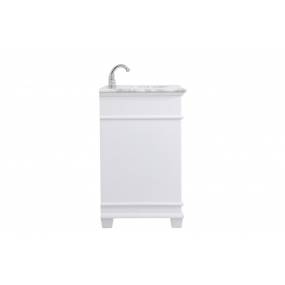 36 inch Single Bathroom Vanity set in White - Elegant Lighting VF50036WH