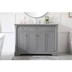 48 inch single bathroom vanity in  Grey - Elegant Lighting VF53048GR