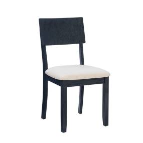 Jorissen Dining Chairs Dk Charcoal Set 2 - Linon JN202BWSH02U