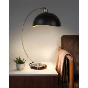 Luna Bella Table Lamp Weathered Brass - NOVA of California 1011017WB