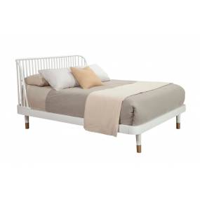 Madelyn Queen Slat Back Platform Bed - Alpine Furniture 2010-61Q