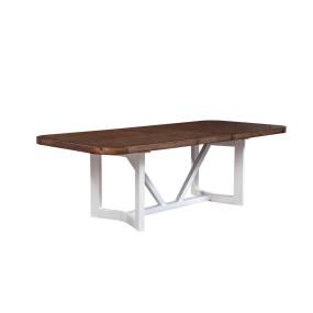 Donham Two Tone Dining Table - Alpine Furniture 3737-01