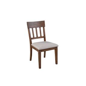 Donham (Set of 2) Side Chairs in Brown - Alpine Furniture 3737BRN-02