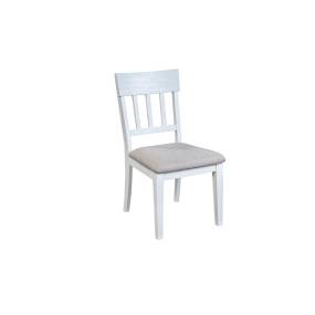Donham (Set of 2) Side Chairs in White - Alpine Furniture 3737WHT-02