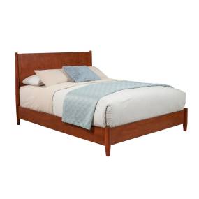 Flynn California King Platform Bed in Acorn - Alpine Furniture 766-07CK