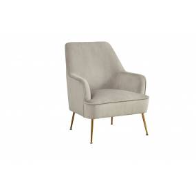 Rebecca Leisure Chair In Grey - Alpine Furniture 9010-1-GRY