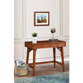 Flynn Mini Desk in Acorn - Alpine Furniture 966-65