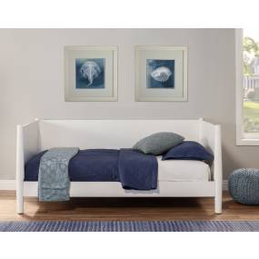 Flynn Day Bed in White - Alpine Furniture 966-W-09T