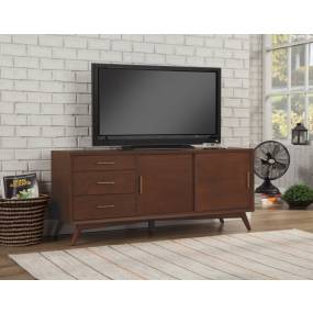 Flynn Large TV Console in Walnut - Alpine Furniture 966WAL-10