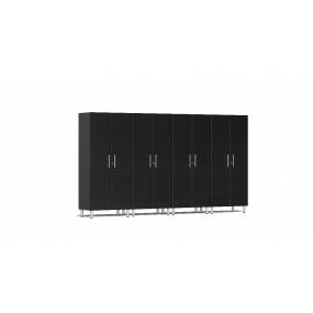 Ulti-MATE Garage 2.0 Series 4-Pc Tall Cabinet Kit in Black Metallic UG22640B