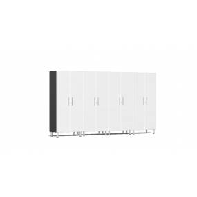 Ulti-MATE Garage 2.0 Series 4-Pc Tall Cabinet Kit in White Metallic UG22640W