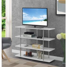 Designs2Go XL Highboy 4 Tier TV Stand - Convenience Concepts 131372W