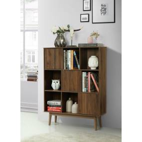 Montage Midcentury Room BookCase in Walnut - 4D Concepts 151386