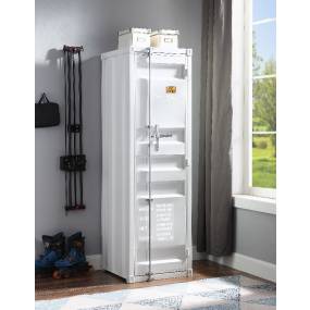 Cargo Wardrobe (Single Door) in White - Acme Furniture 35911