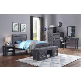 Cargo Twin Bed in Gunmetal - Acme Furniture 35920T