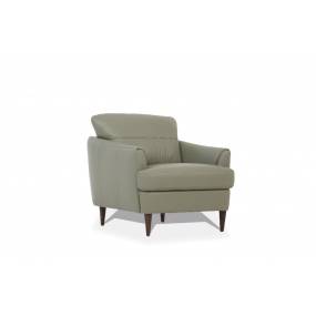 Helena Chair in Moss Green Leather - Acme Furniture 54572