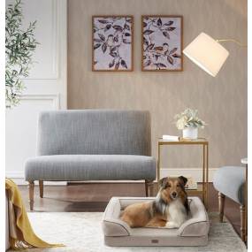 Martha Stewart Bella Pet Couch in Tan - Olliix MS63PC5357