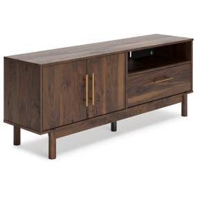 Signature Design by Ashley Calverson Brown and Beige 59" TV Stand