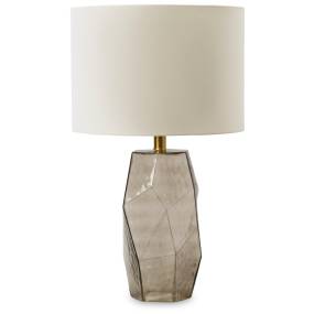 Signature Design by Ashley Taylow Black and Gray Table Lamp