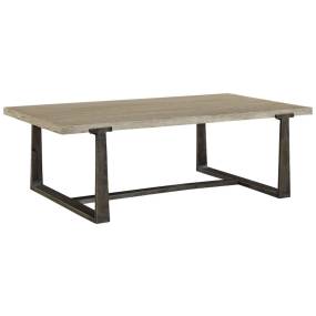 Signature Design by Ashley Dalenville Metallic - Black and Gray - Brown and Beige Coffee Table