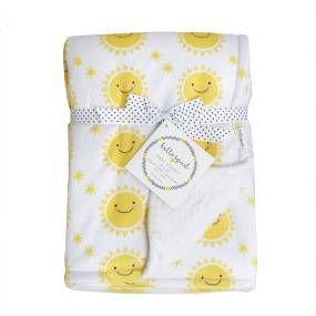 Plush Blanket Sunshine Yellow - Triangle Home Decor HS-BLKT-000228