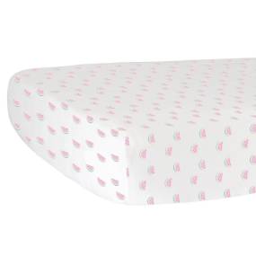 Fitted Crib Sheet Watermelon Pink - Triangle Home Decor HS-FCST-000113