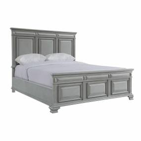 Trent King Panel Bed in Grey - Picket House Furnishings CY300KB