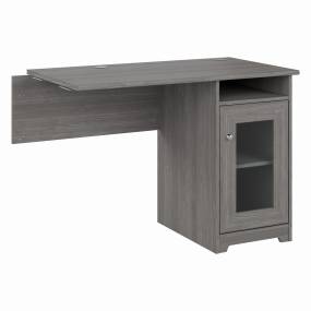 Bush Furniture Cabot Desk Return with Storage in Modern Gray - Bush Furniture WC31346