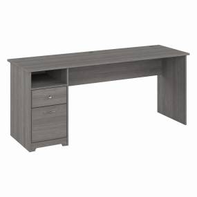 Bush Furniture Cabot 72W Computer Desk with Drawers in Modern Gray - Bush Furniture WC31372