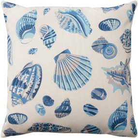 Waverly Pillows Low Tide Blue Throw Pillows 20" x 20" - Nourison 798019000448