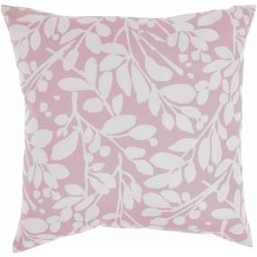Waverly Pillows Leaf Storm Blush Throw Pillows 20" x 20" - Nourison 798019003227