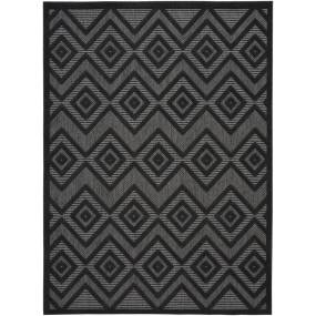 6' x 9' Charcoal/Black Nourison Versatile Area Rug - Nourison 99446044181