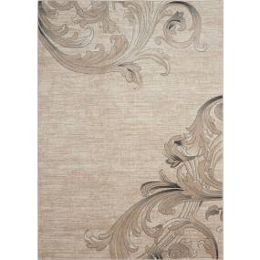 Maxell 8'x11' Taupe Oversized Contemporary Modern Area Rug - Nourison MAE05
