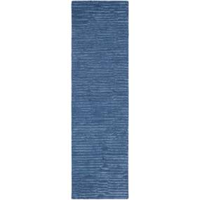 2'3" x 8' Blue Calvin Klein Ck010 Linear Area Rug - Nourison 99446880116
