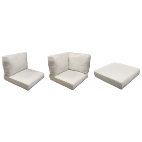 High Back Cushion Set for VENICE-10a - TK Classics CUSHIONS-VENICE-10a