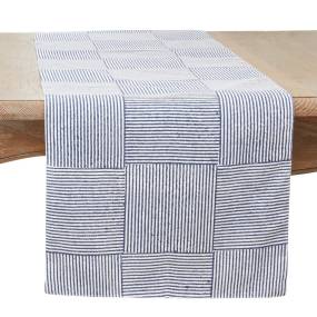 Block Print Table Runner - Saro Lifestyle 1504.NB1672B