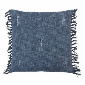 Stitched Line Throw Pillow With Down Filling - Saro 500.NB20SD