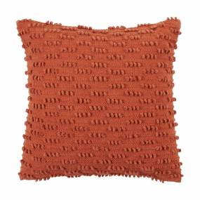 Nubby Design Throw Pillow With Down Filling - Saro 5810.RU20S
