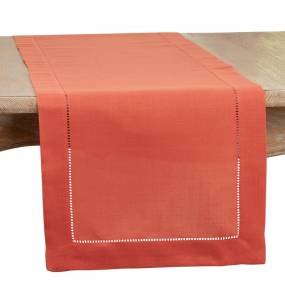 Table Runner With Hemstitched Border - Saro 6318.TC16120B