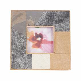Slate Fragment Picture Frame - Saro PF236.M4S