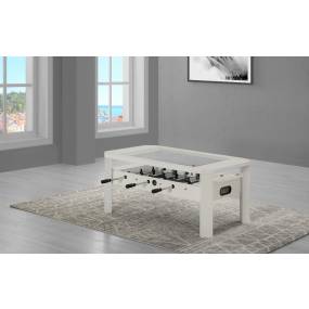 Cooper Foosball Table, White - MYCO CP100-WH