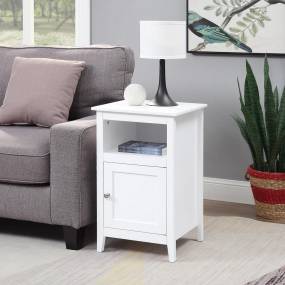 Designs2Go Storage Cabinet End Table with Shelf - Convenience Concepts 203652W