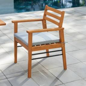 Gloucester Contemporary Patio Wood Dining Chair - Vifah V1920